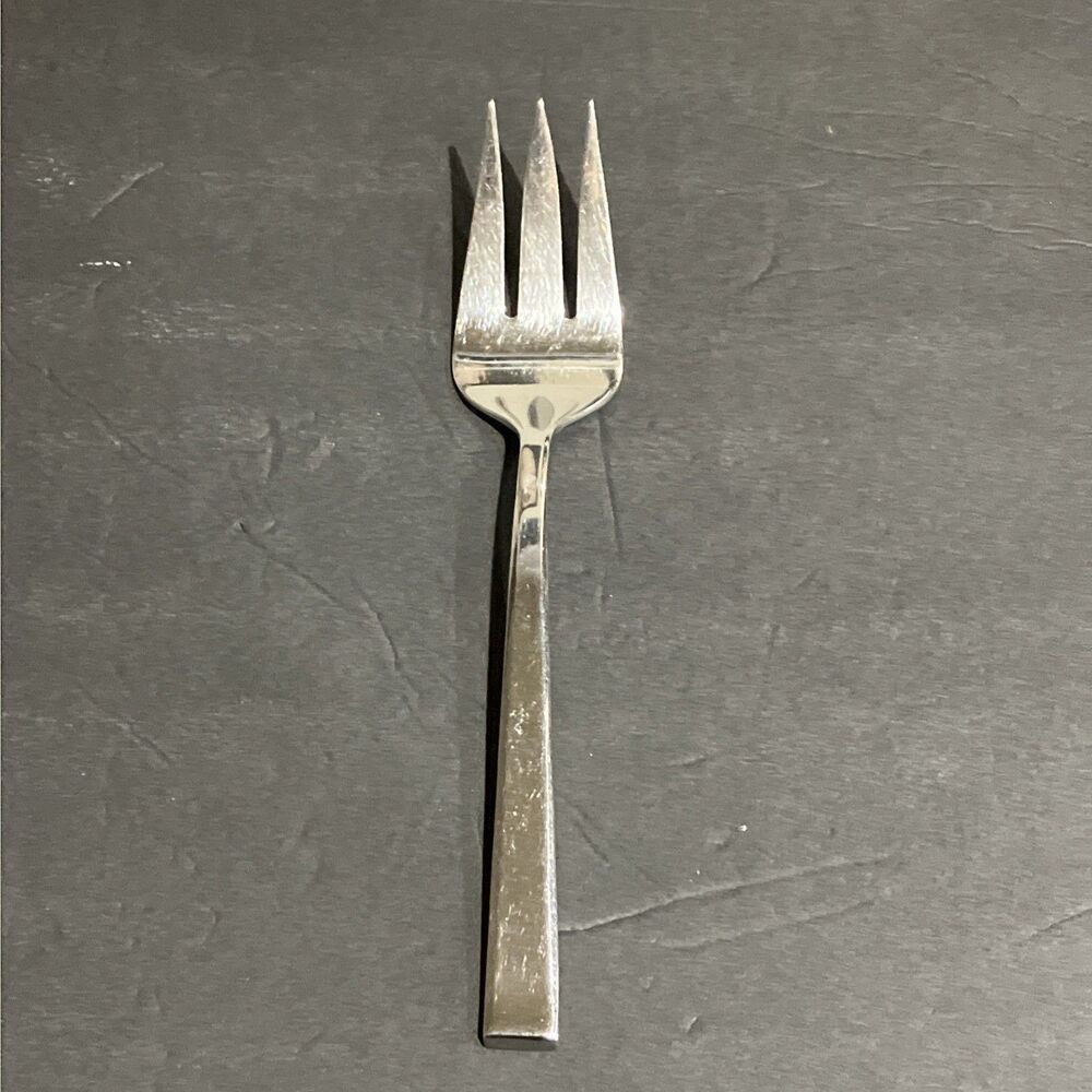 Dansk MERIDIAN Glossy Stainless Large Solid Cold Meat Fork 18/10